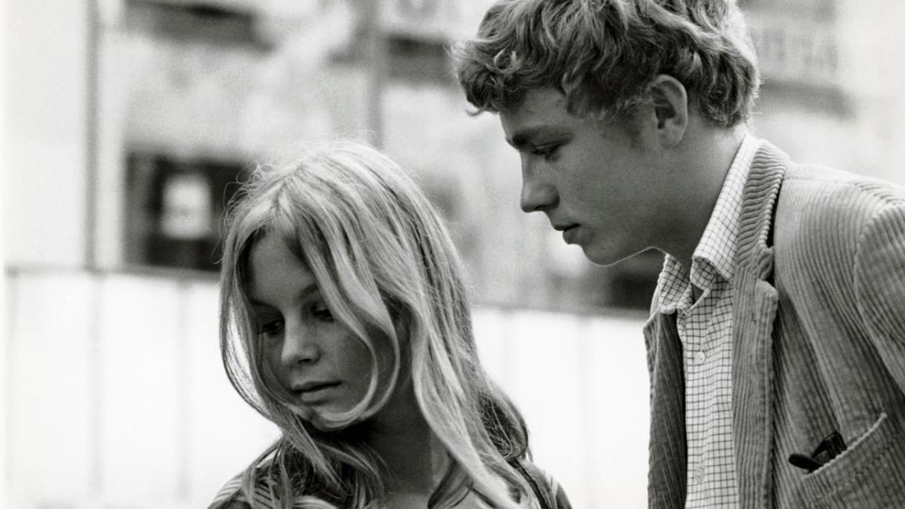 Stine and the boys 1969 movie scene