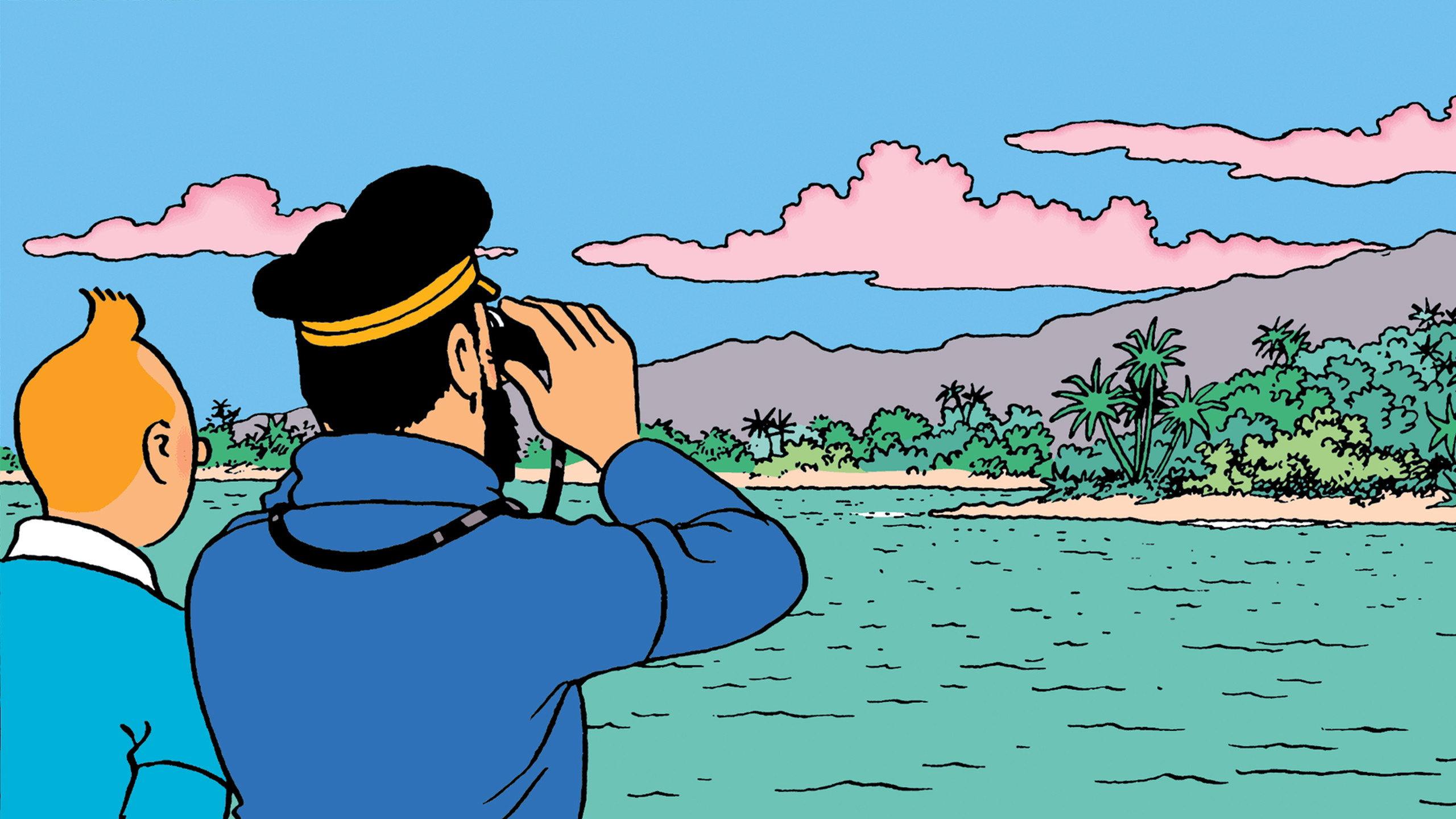 Red Rackham's Treasure 1991 movie scene
