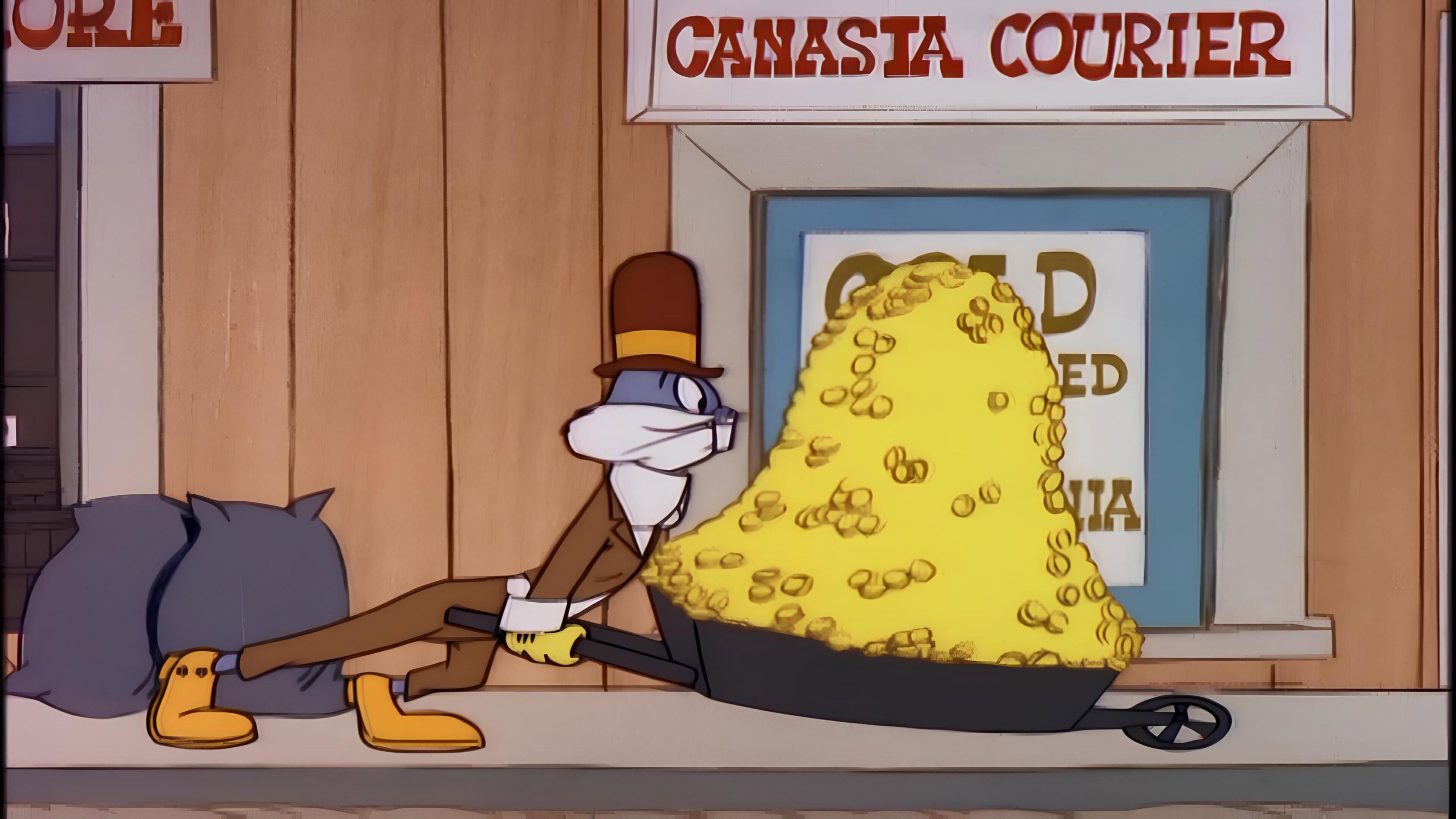 How Bugs Bunny Won the West 1978 movie scene