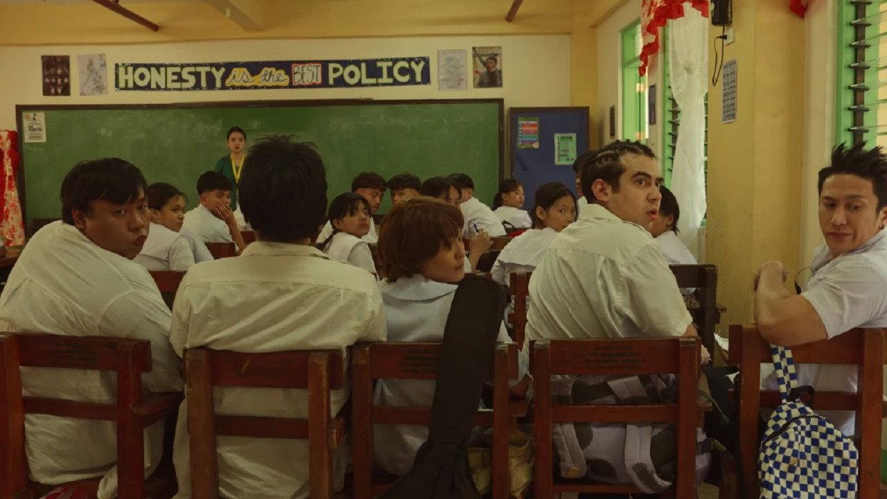 Boys at the Back 2024 movie scene