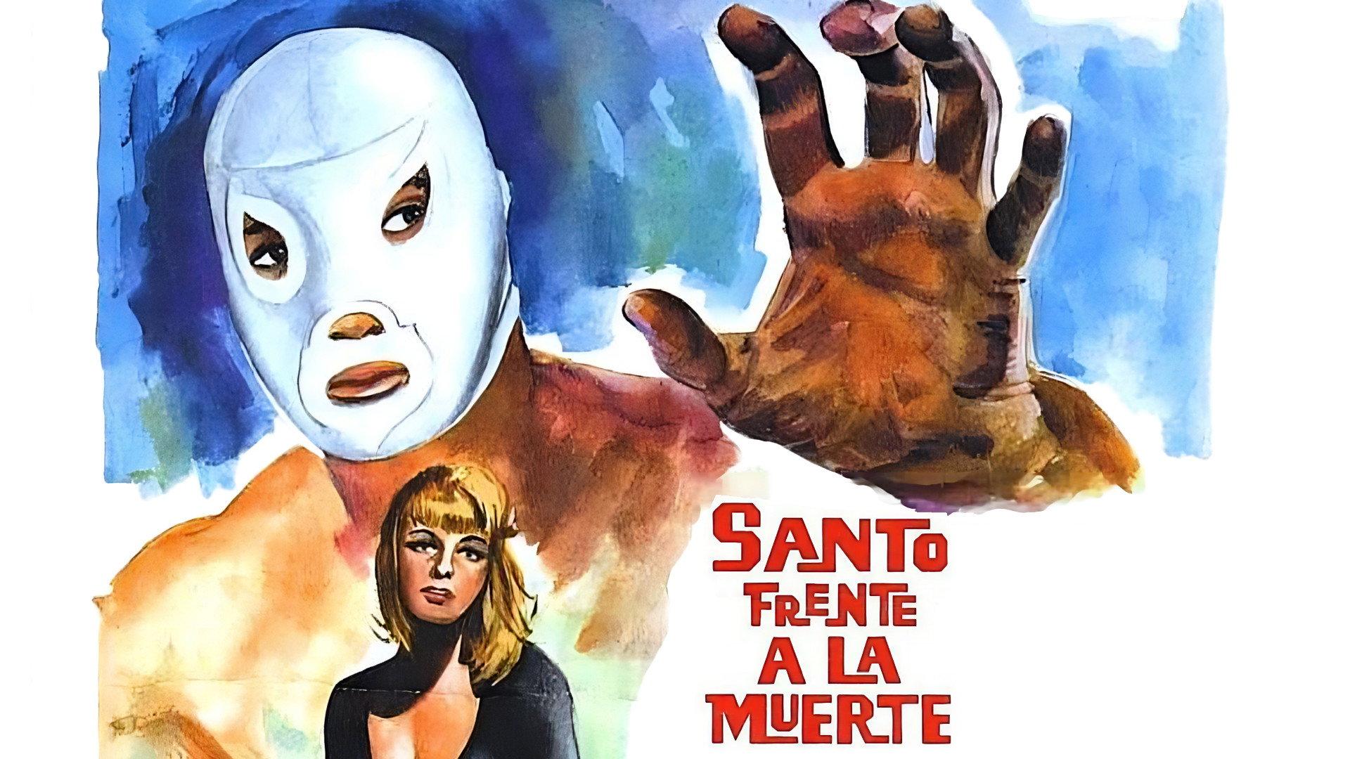 Santo Faces Death 1970 movie scene