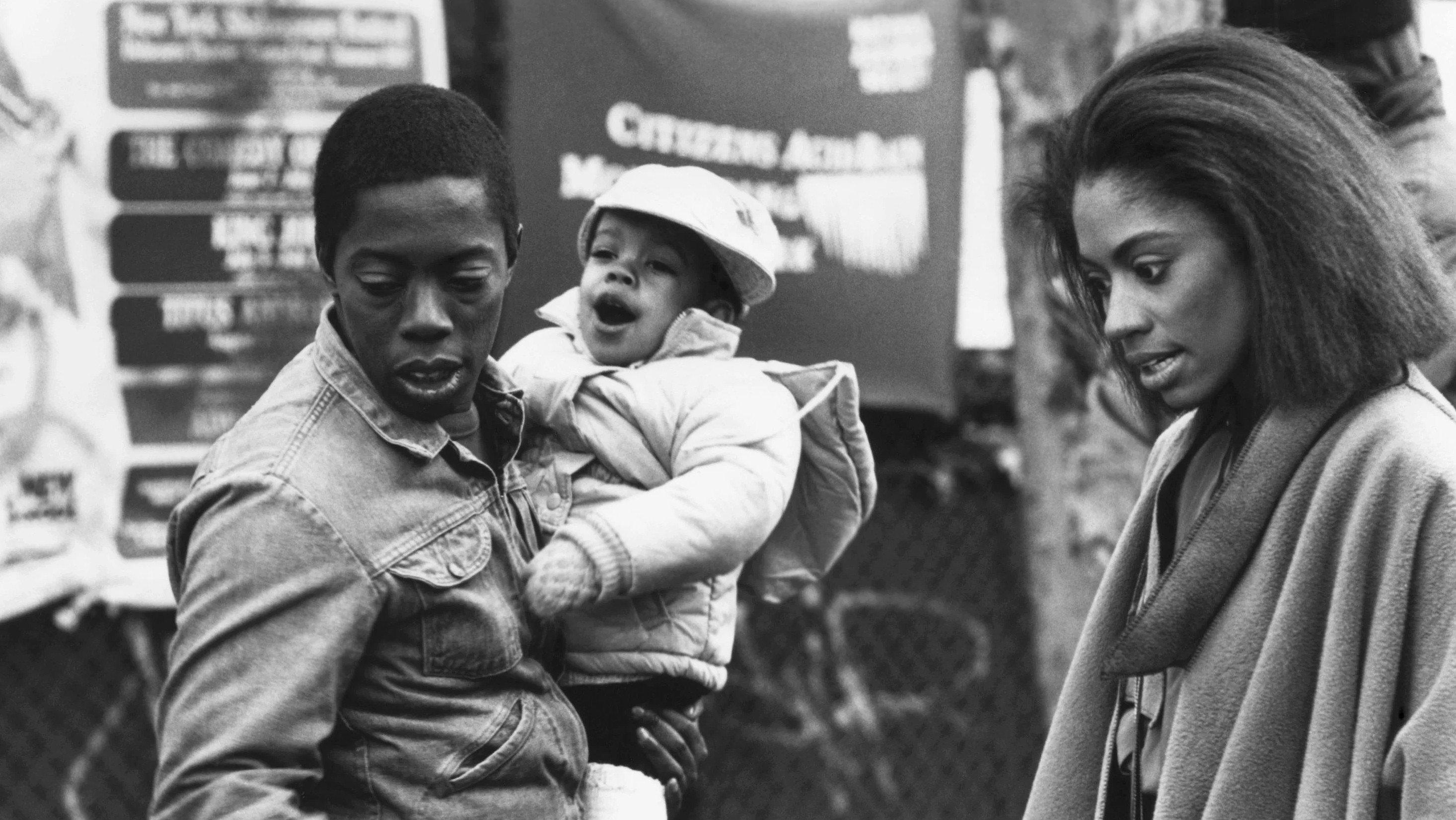 Sidewalk Stories 1989 movie scene