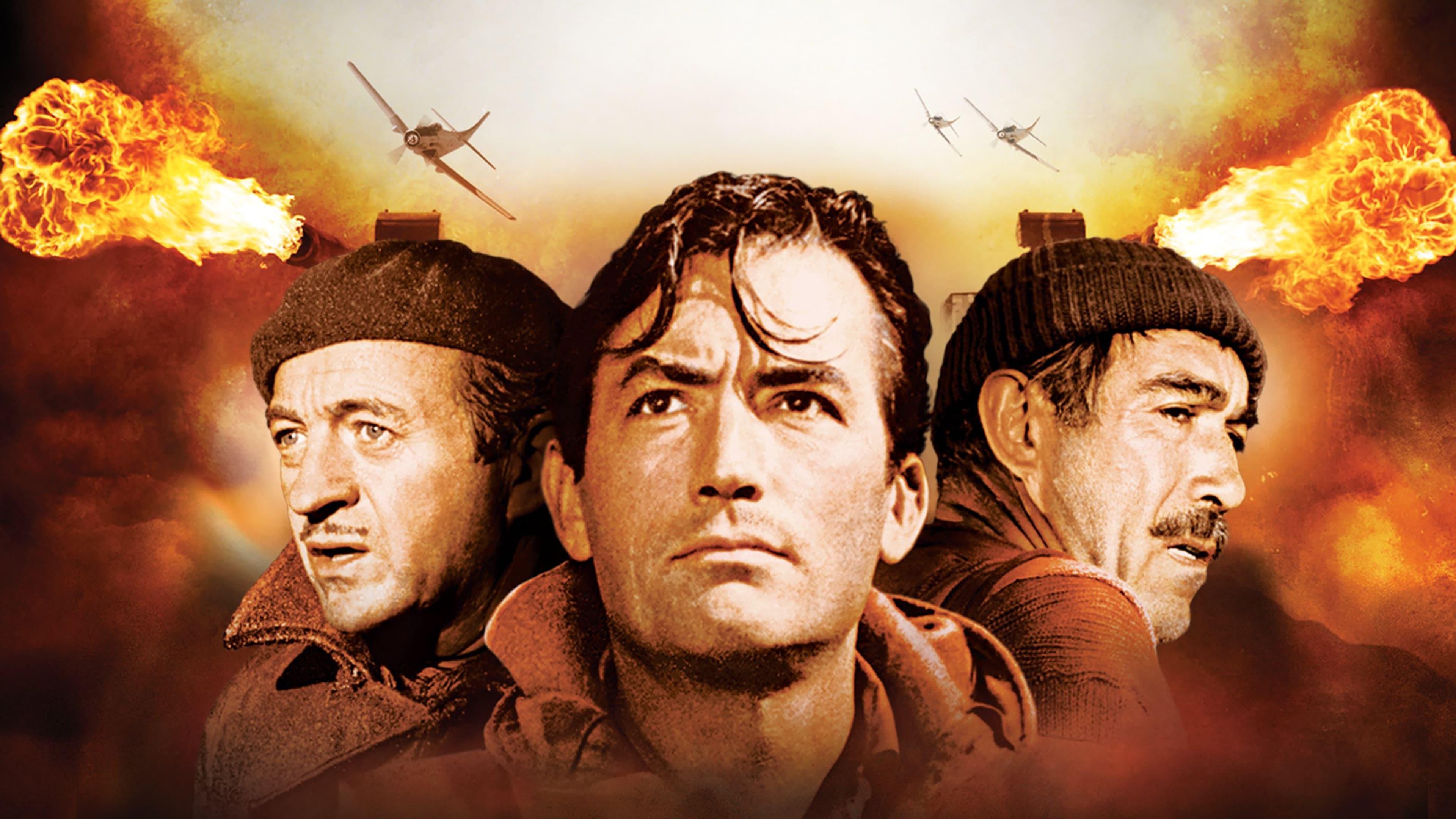 The Guns of Navarone 1961 movie scene