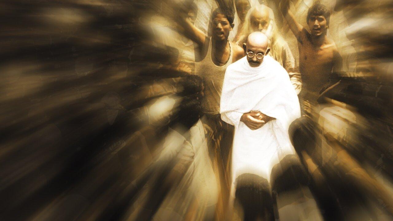 Gandhi 1982 movie scene