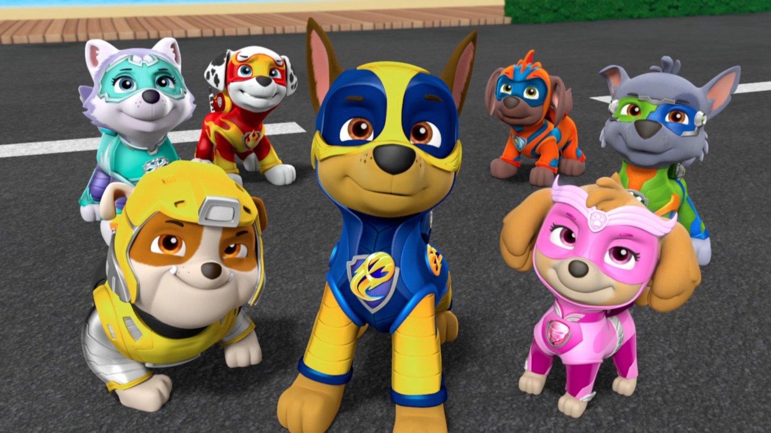 PAW Patrol: Mighty Pups 2018 movie scene