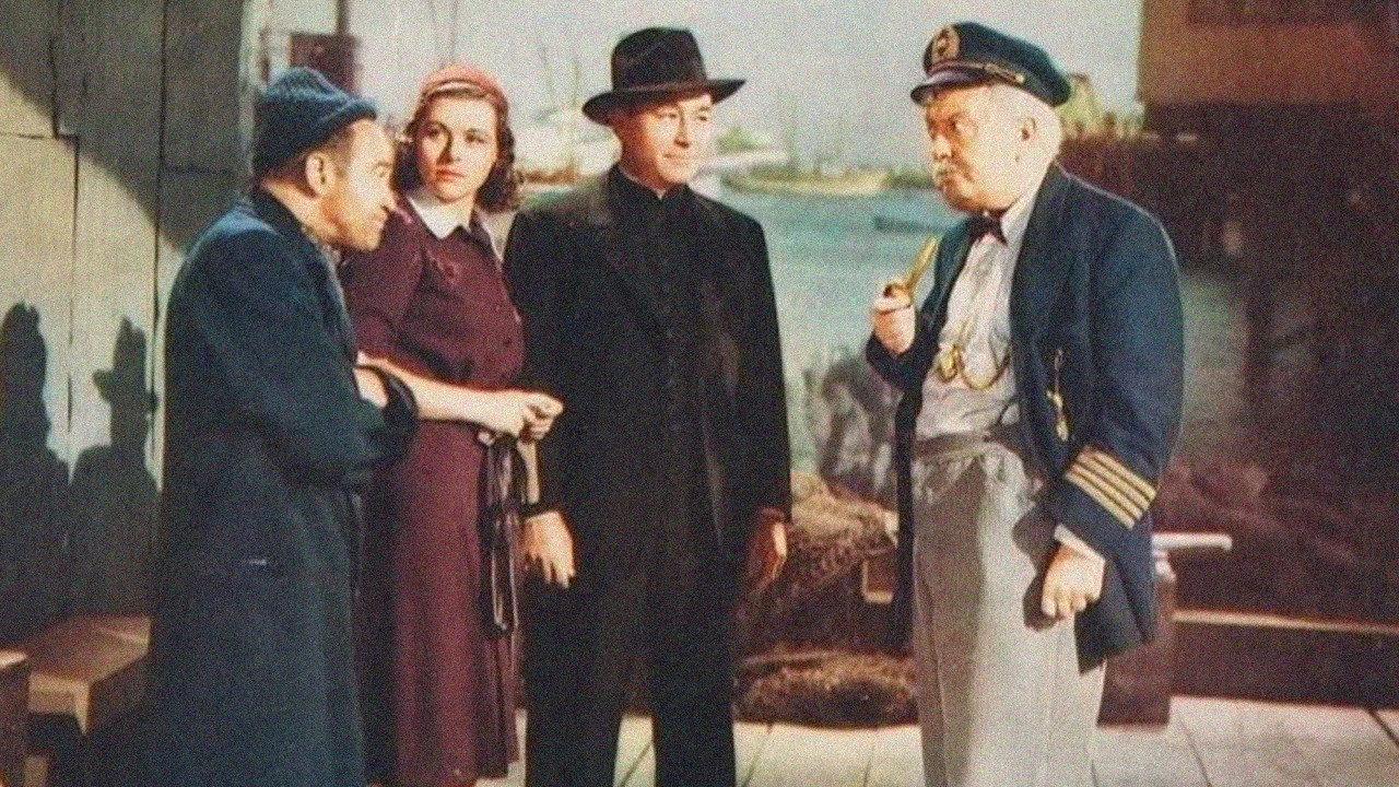 San Francisco Docks 1940 movie scene