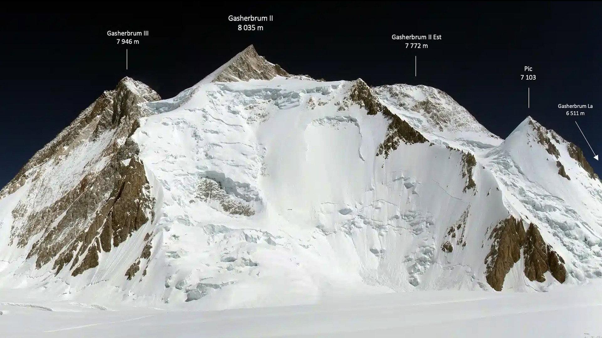 Lyon Premier 8000, Au Gasherbrum II - 8035m 1975 movie scene