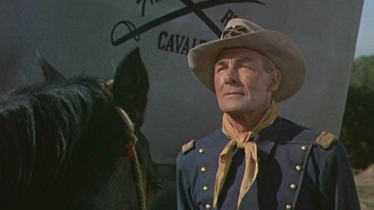 7th Cavalry 1956 movie scene