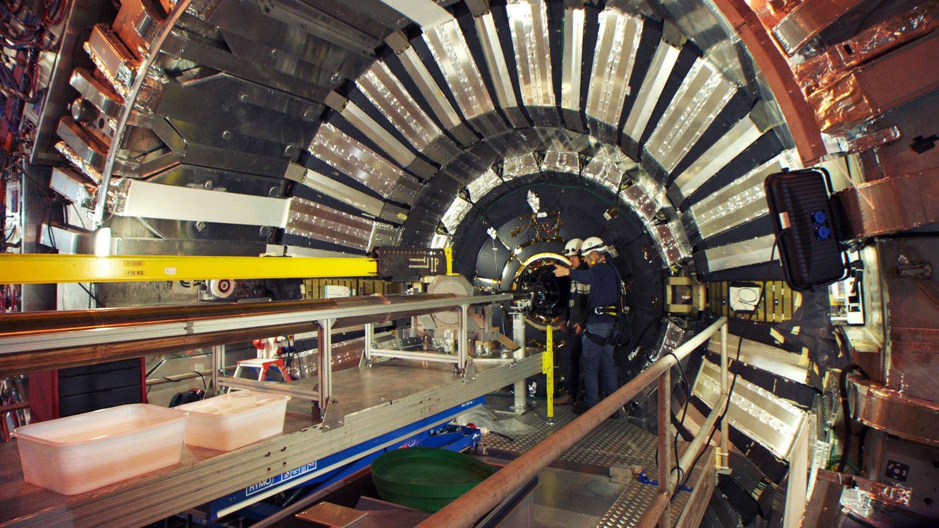 CERN 2013 movie scene