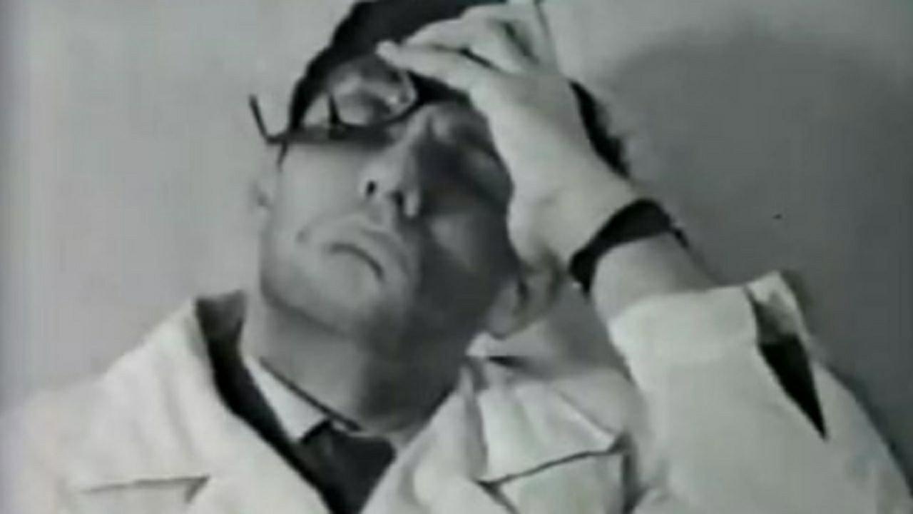 A Friendly Grotesque. Physicists About Physicists 1965 movie scene