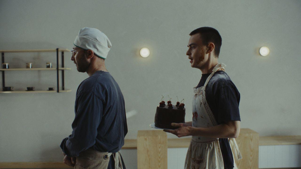 Chocolate Cake 2025 movie scene