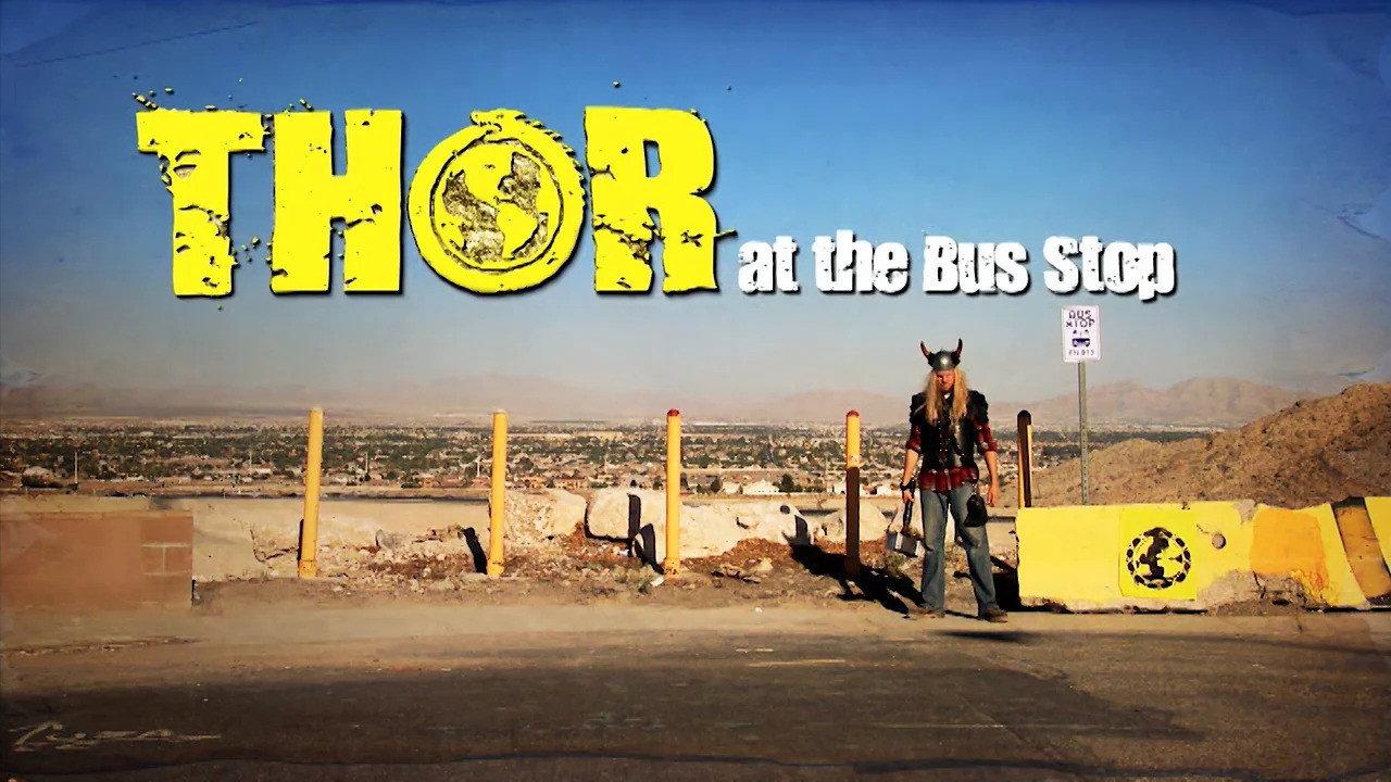 Thor at the Bus Stop 2009 movie scene