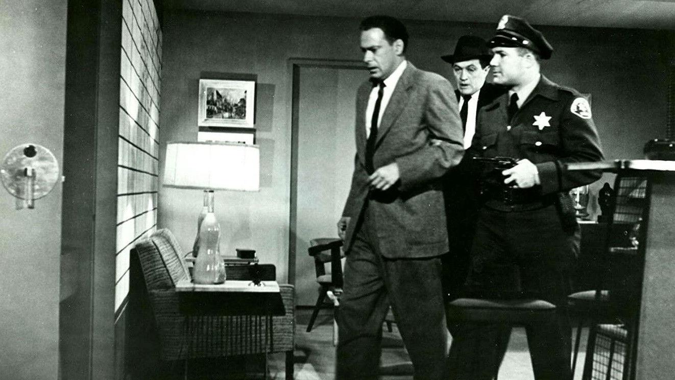 Chain of Evidence 1957 movie scene