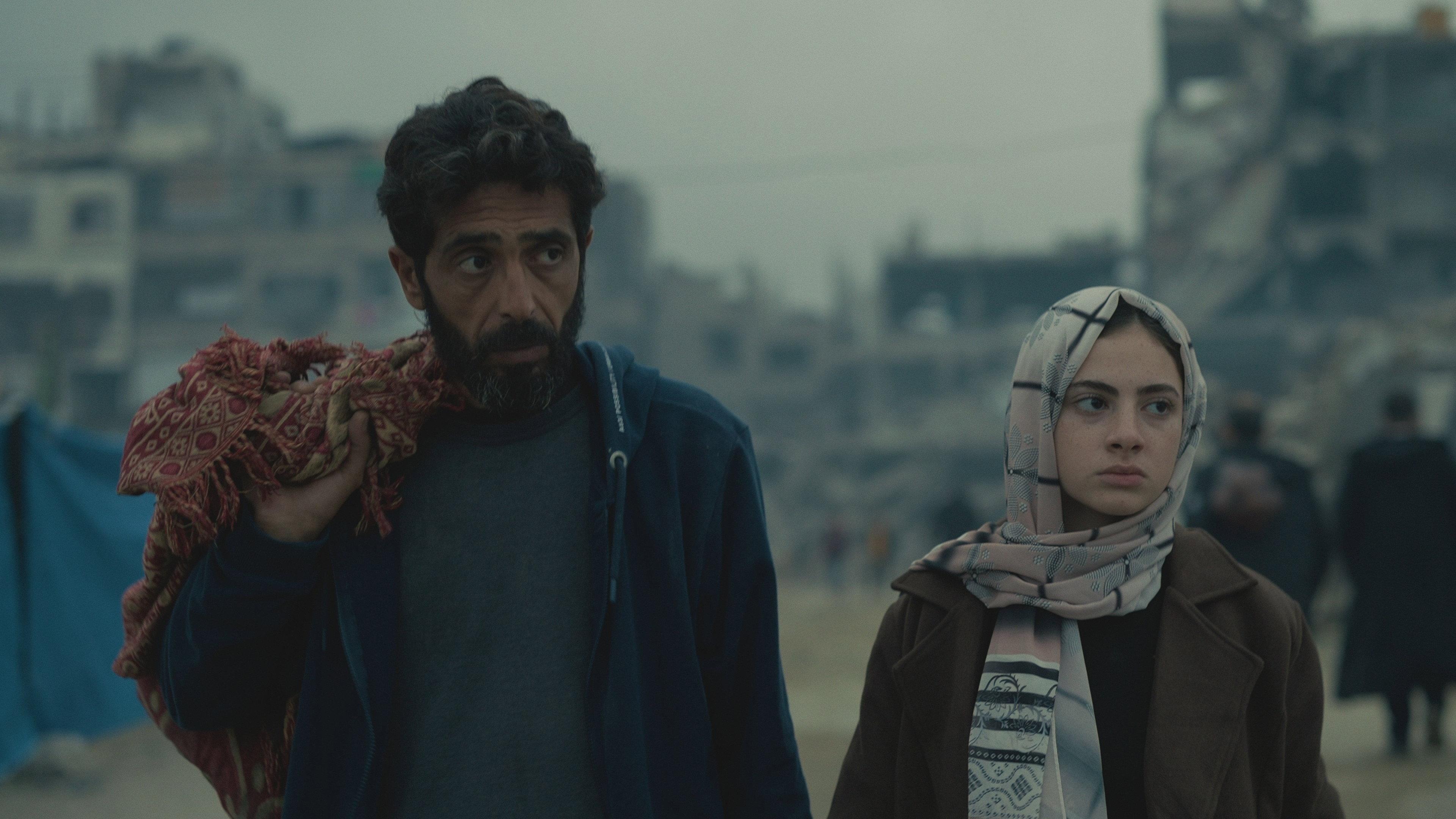Thirteen in Gaza 2026 movie scene