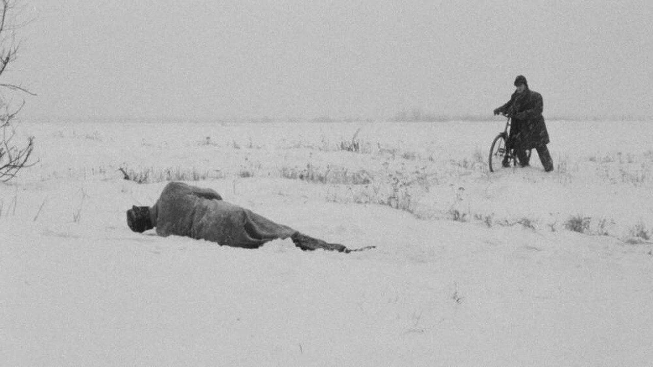 By the Railway Track 1963 movie scene