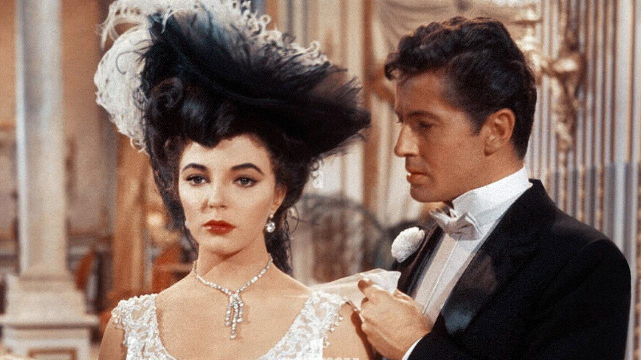 The Girl in the Red Velvet Swing 1955 movie scene