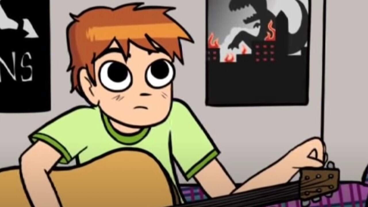 Scott Pilgrim vs. the Animation 2010 movie scene