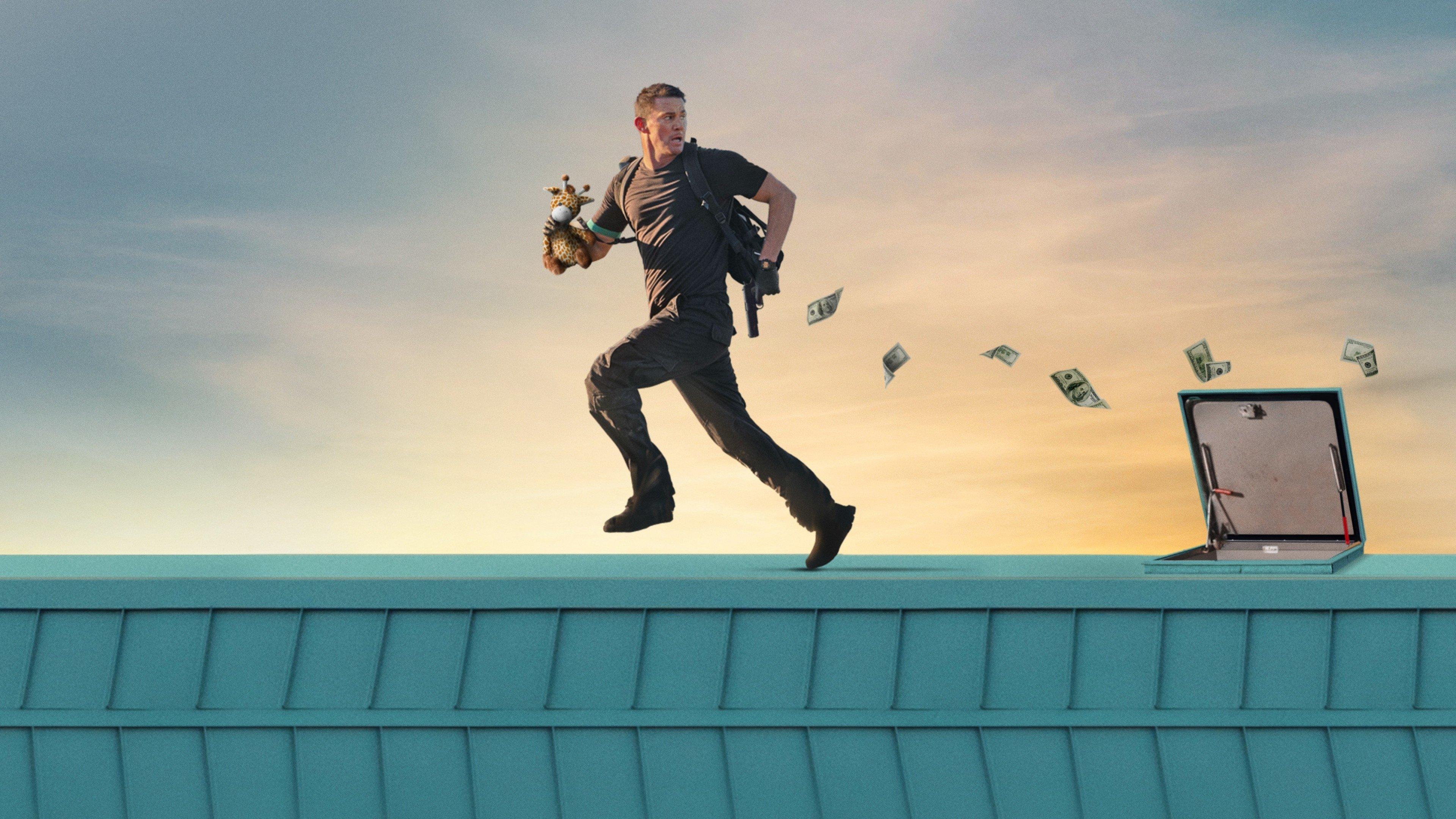 Roofman 2025 movie scene