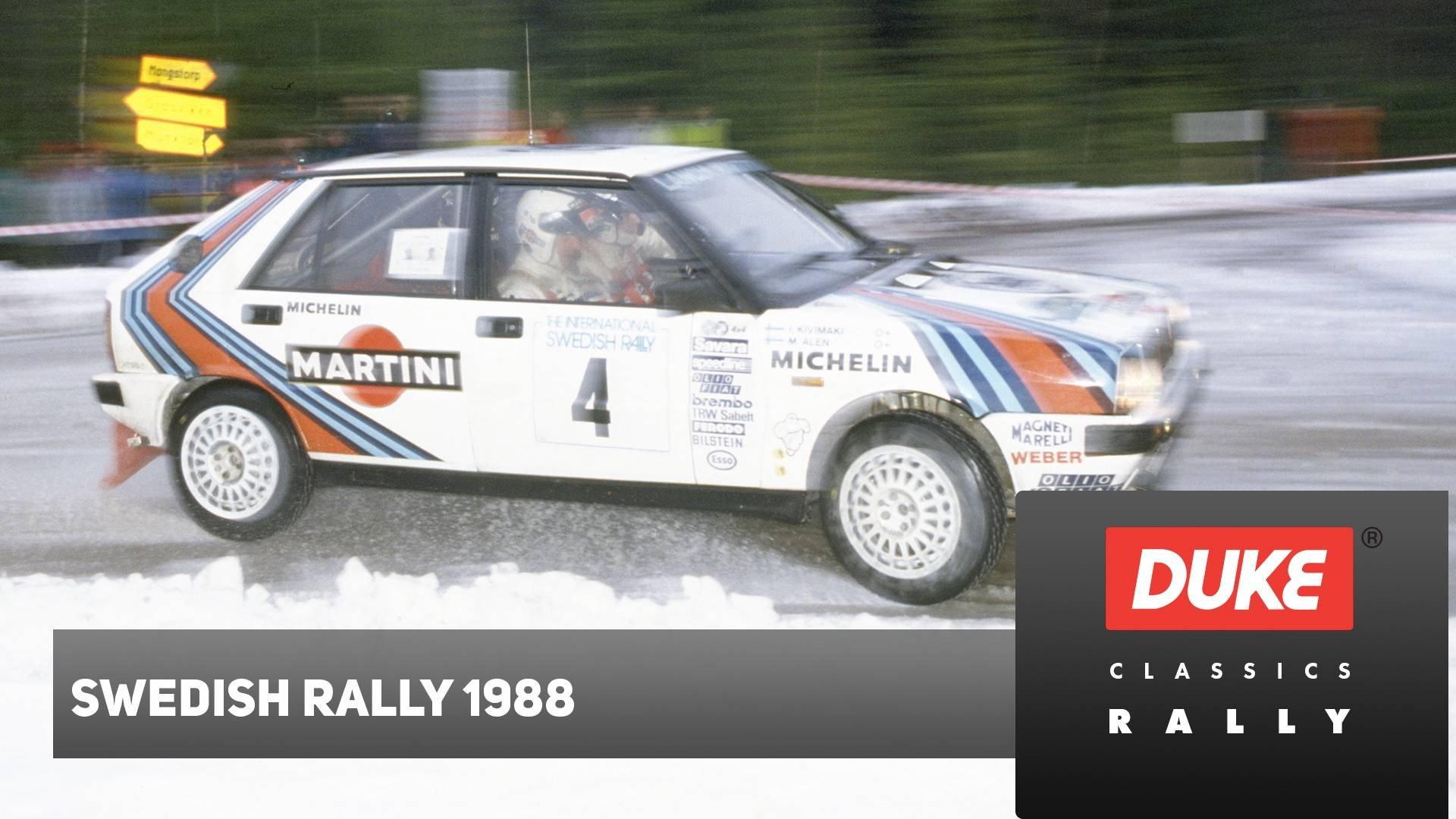 Rally Sweden 1988 1988 movie scene