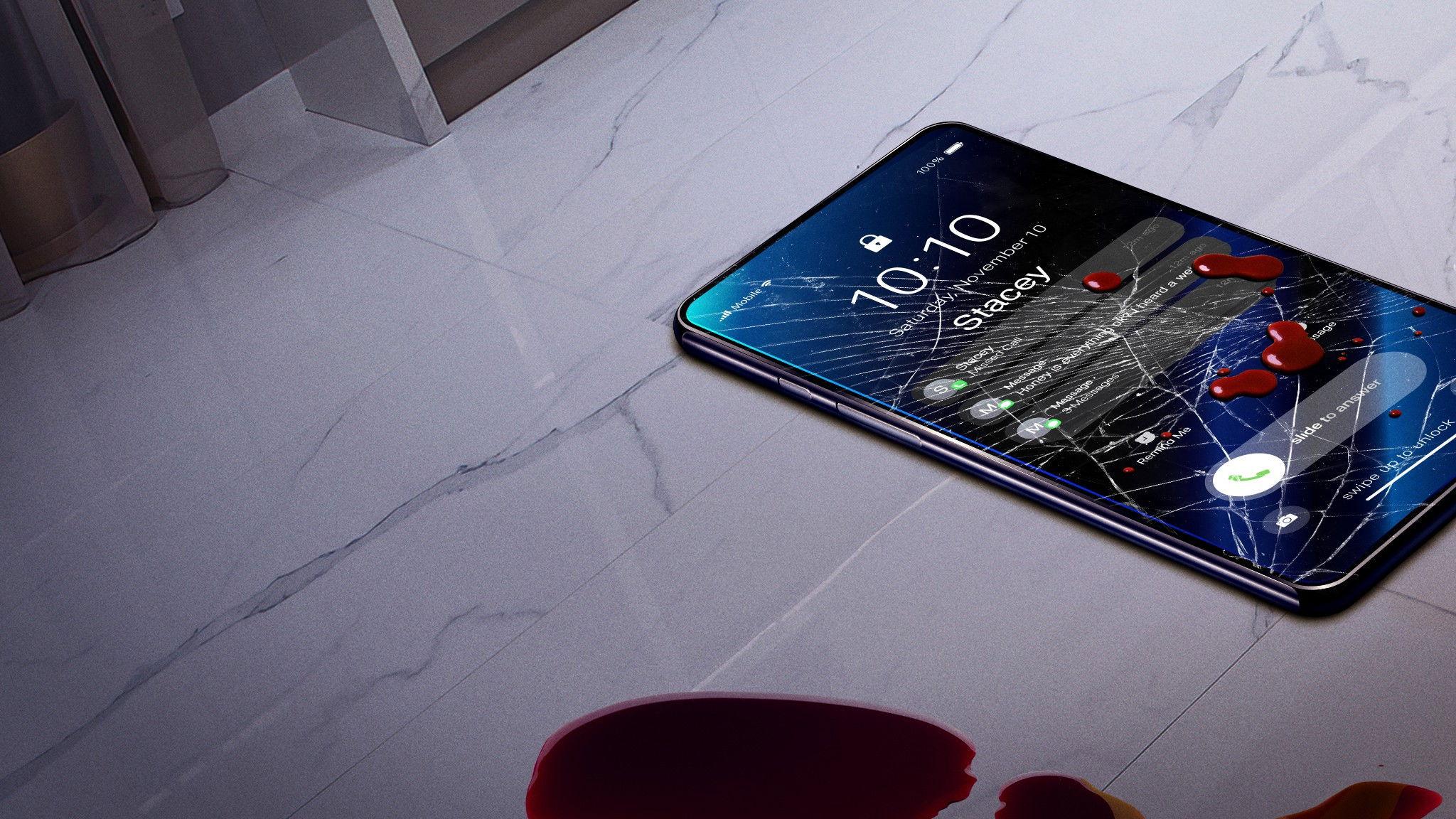 Pocket Dial Murder 2023 movie scene