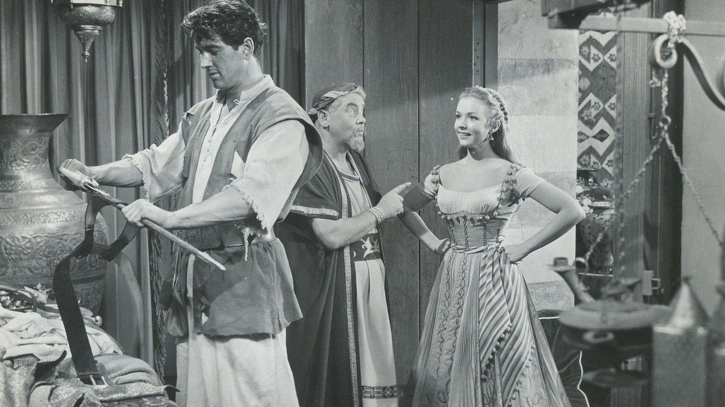 The Golden Blade 1953 movie scene