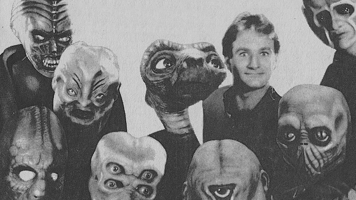 E.T. and Friends: Magical Movie Visitors 1982 movie scene