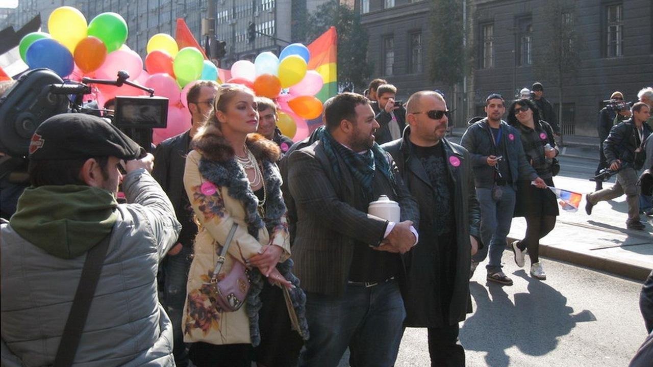 The Parade 2011 movie scene