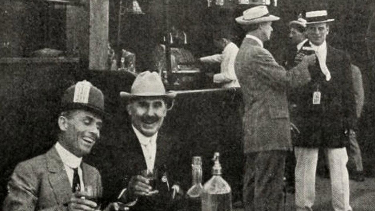 Tag Day 1909 movie scene