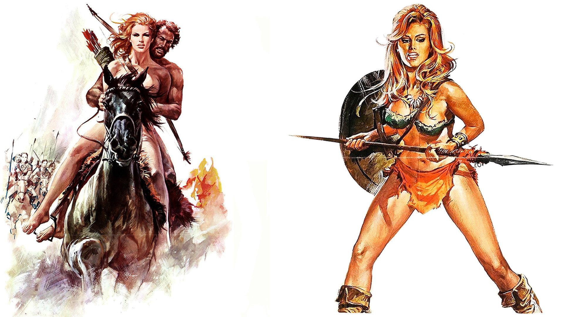 Battle of the Amazons 1973 movie scene