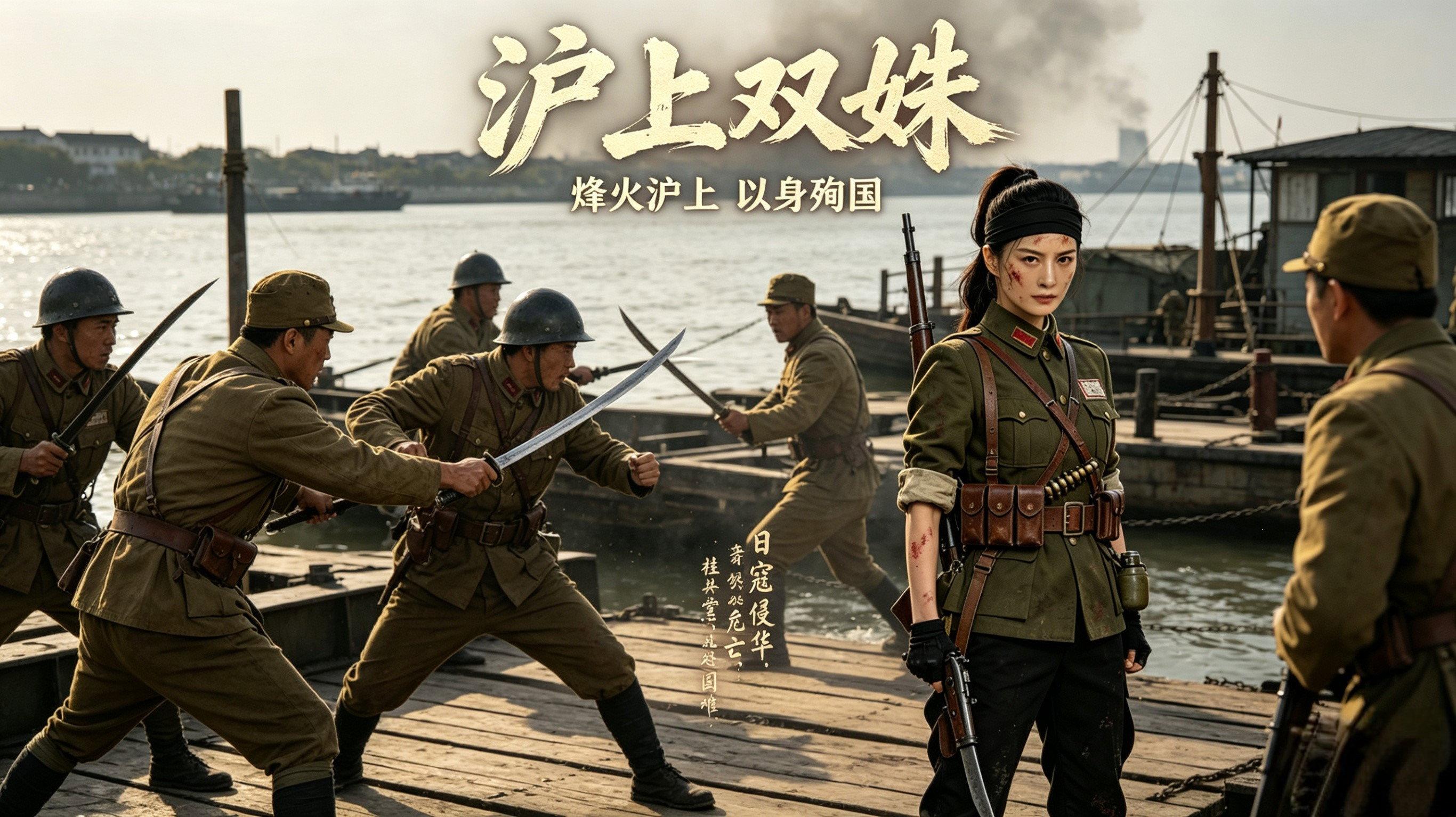 Two Heroines of Shanghai 2026 movie scene