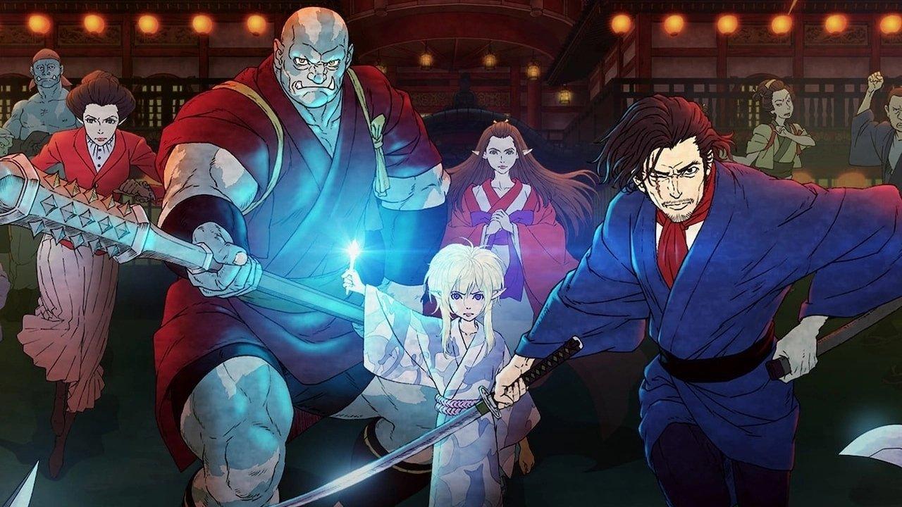 Bright: Samurai Soul 2021 movie scene