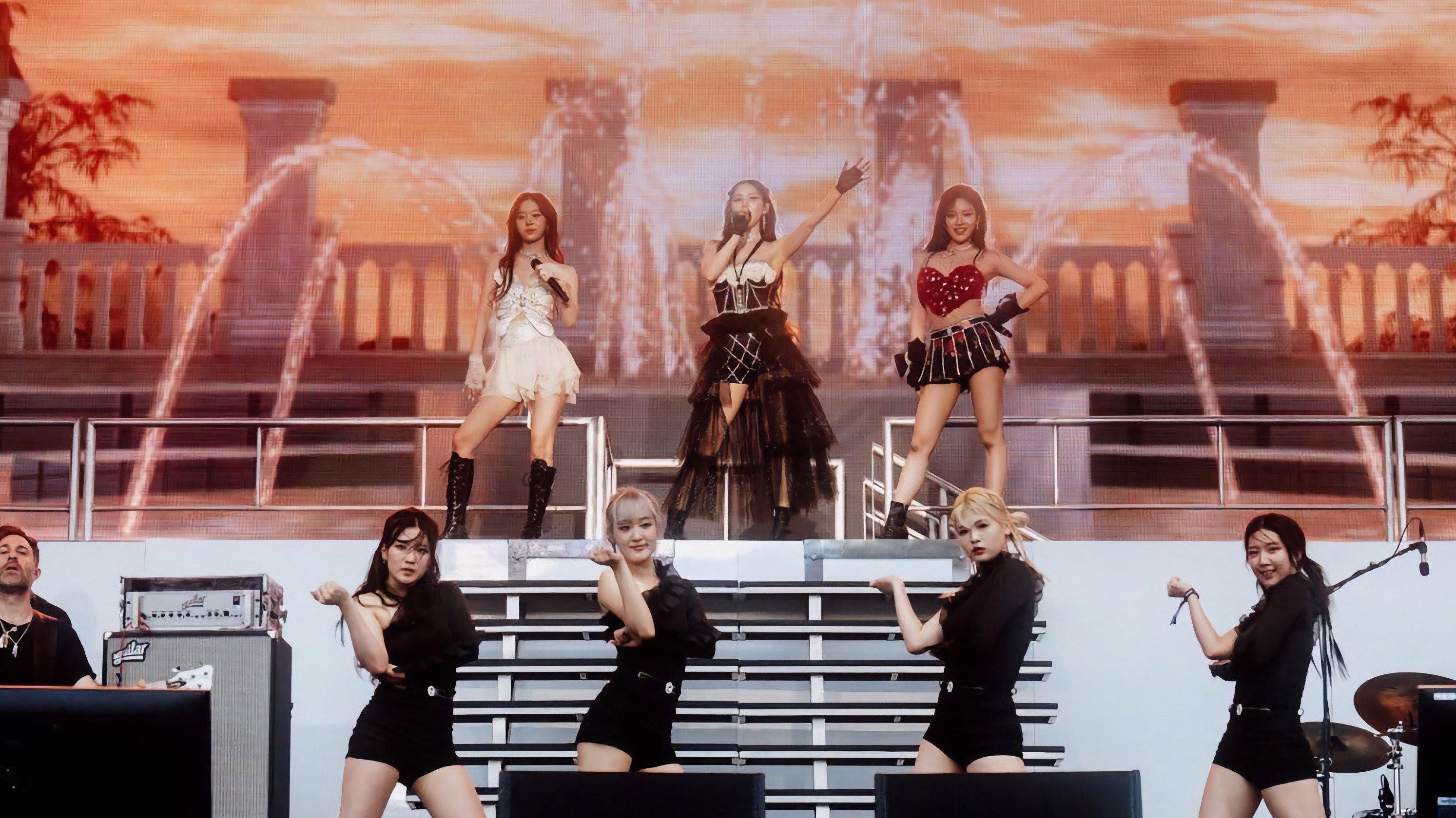 AESPA @ Governors Ball Music Festival 2023 movie scene
