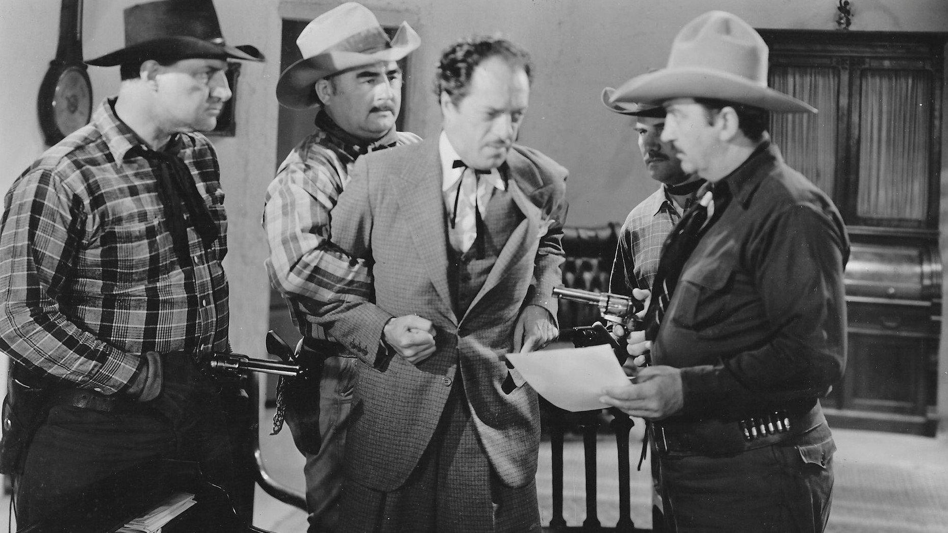 Border Roundup 1942 movie scene