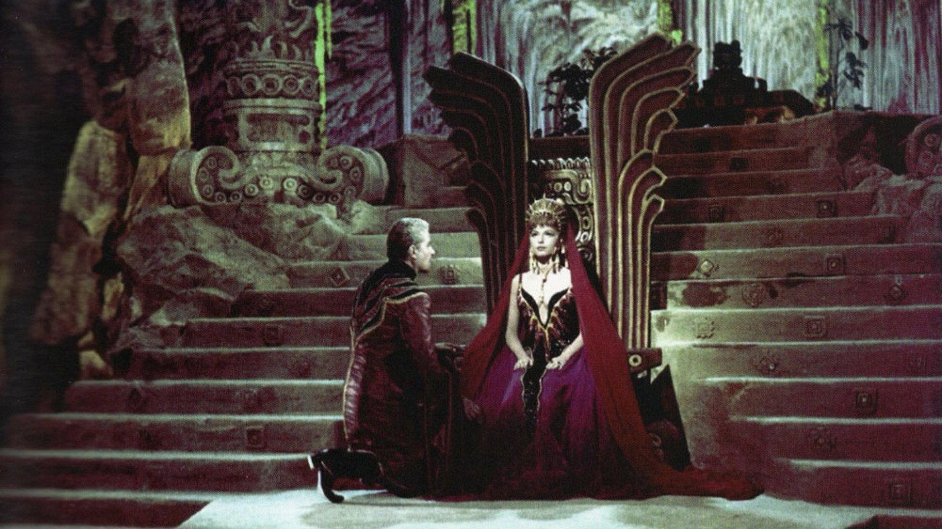 Journey Beneath the Desert 1961 movie scene