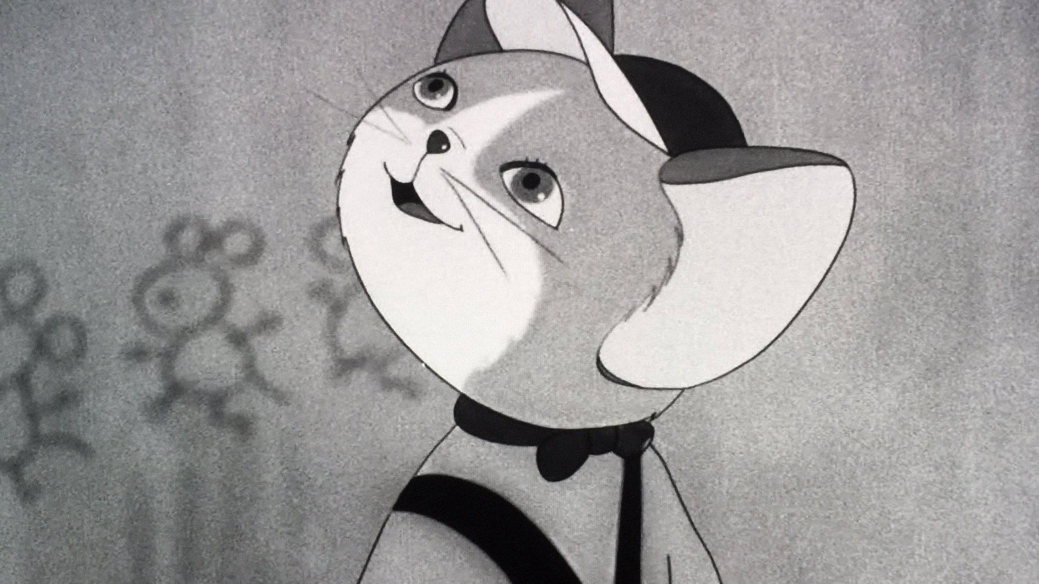 The Scribbling Kitten 1957 movie scene