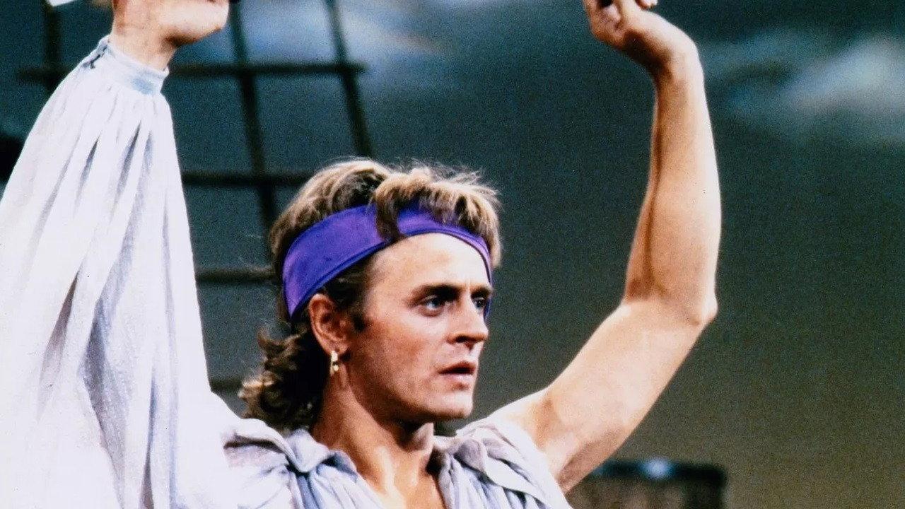 Baryshnikov in Hollywood 1982 movie scene