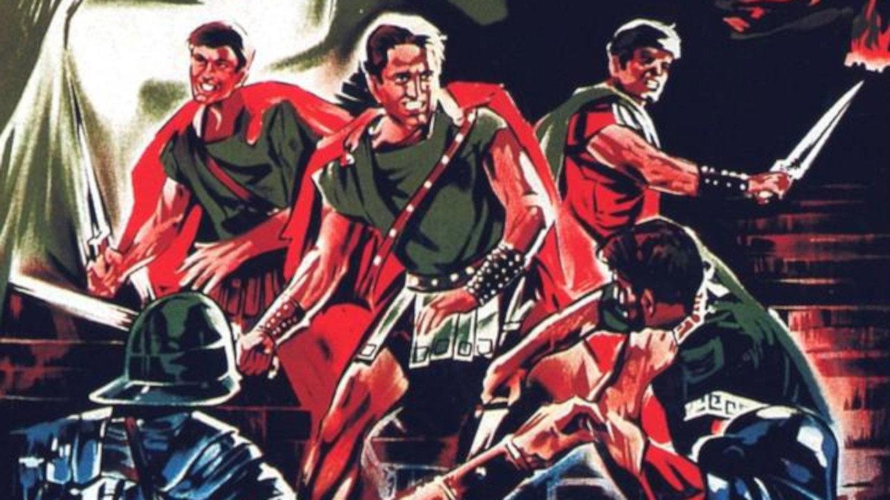 Three Swords for Rome 1964 movie scene