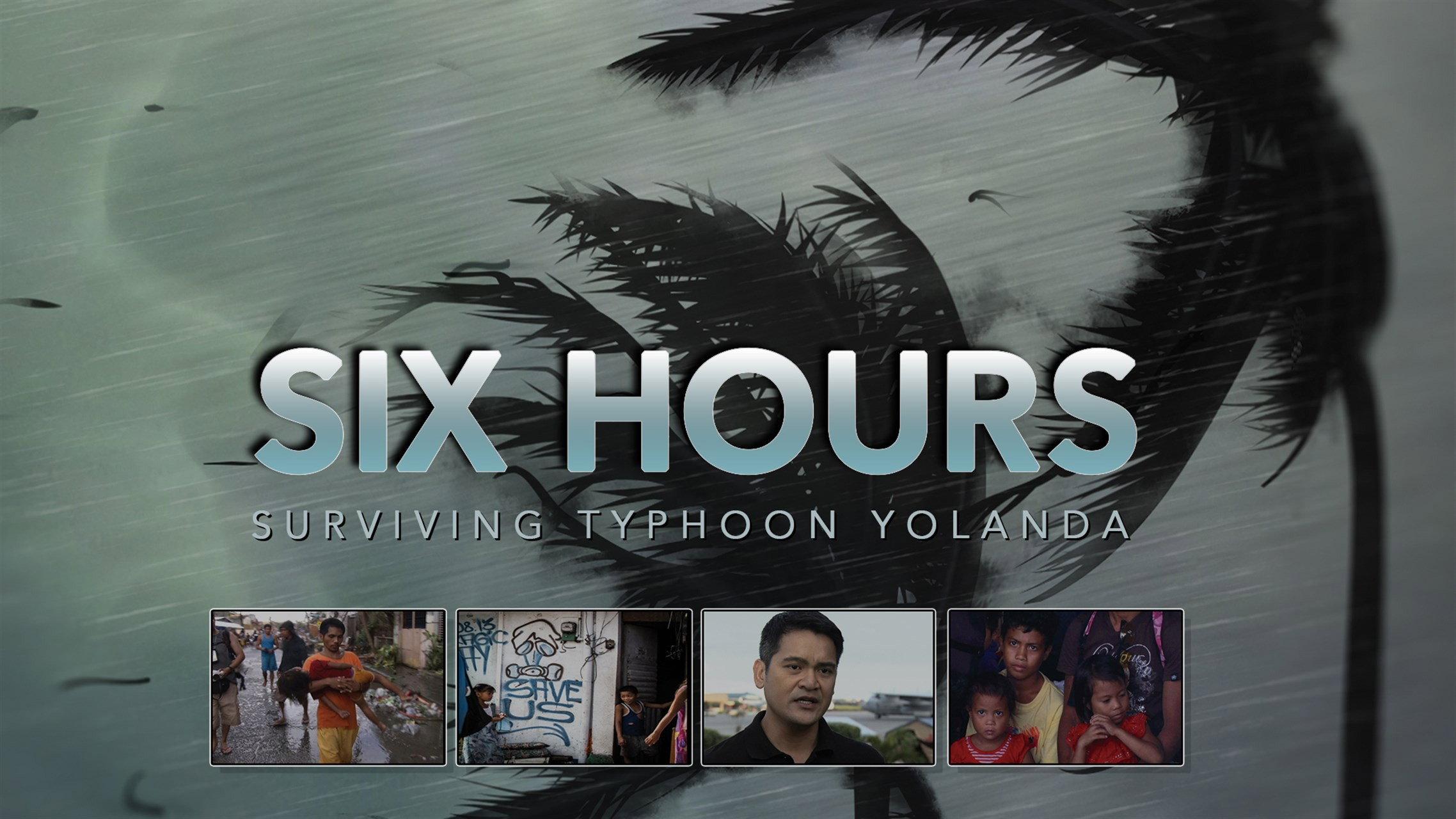 Six Hours: Surviving Typhoon Yolanda 2014 movie scene