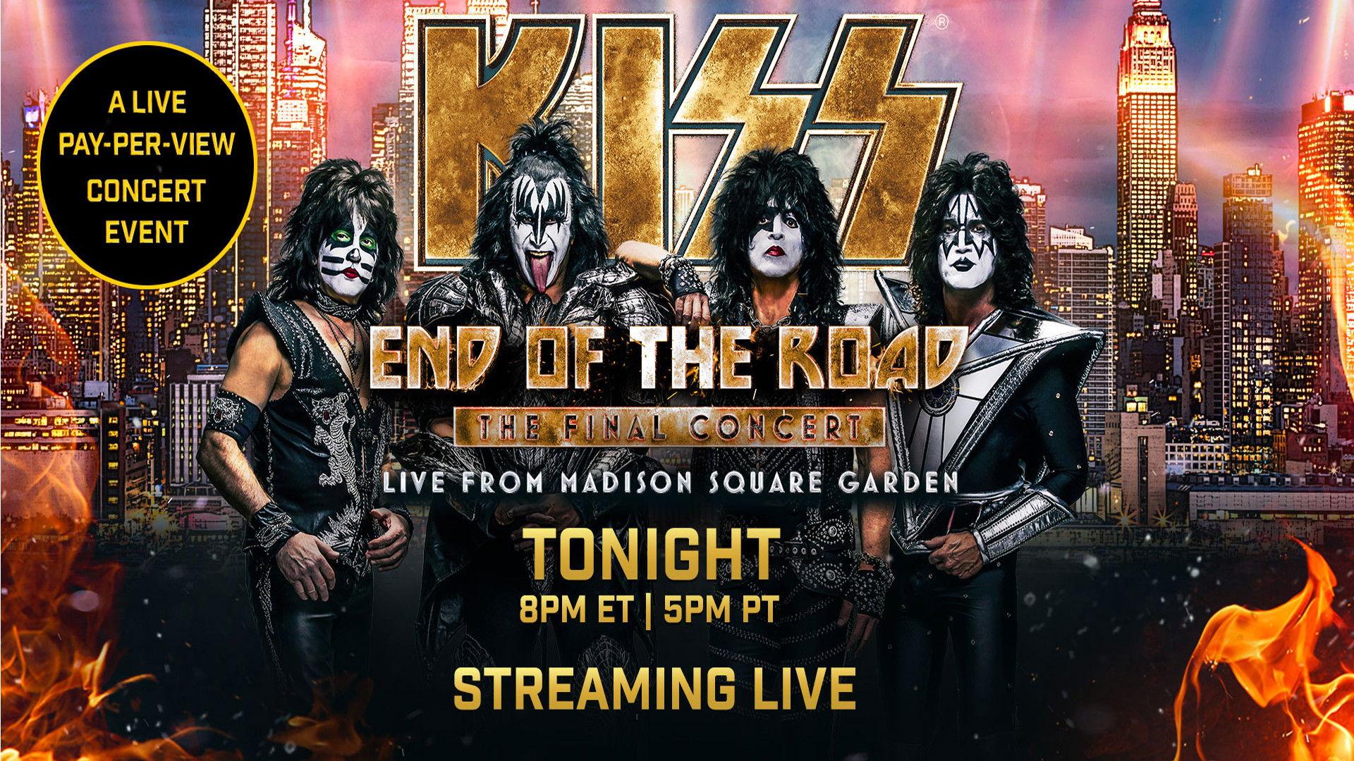 KISS: End of the Road 2023 movie scene