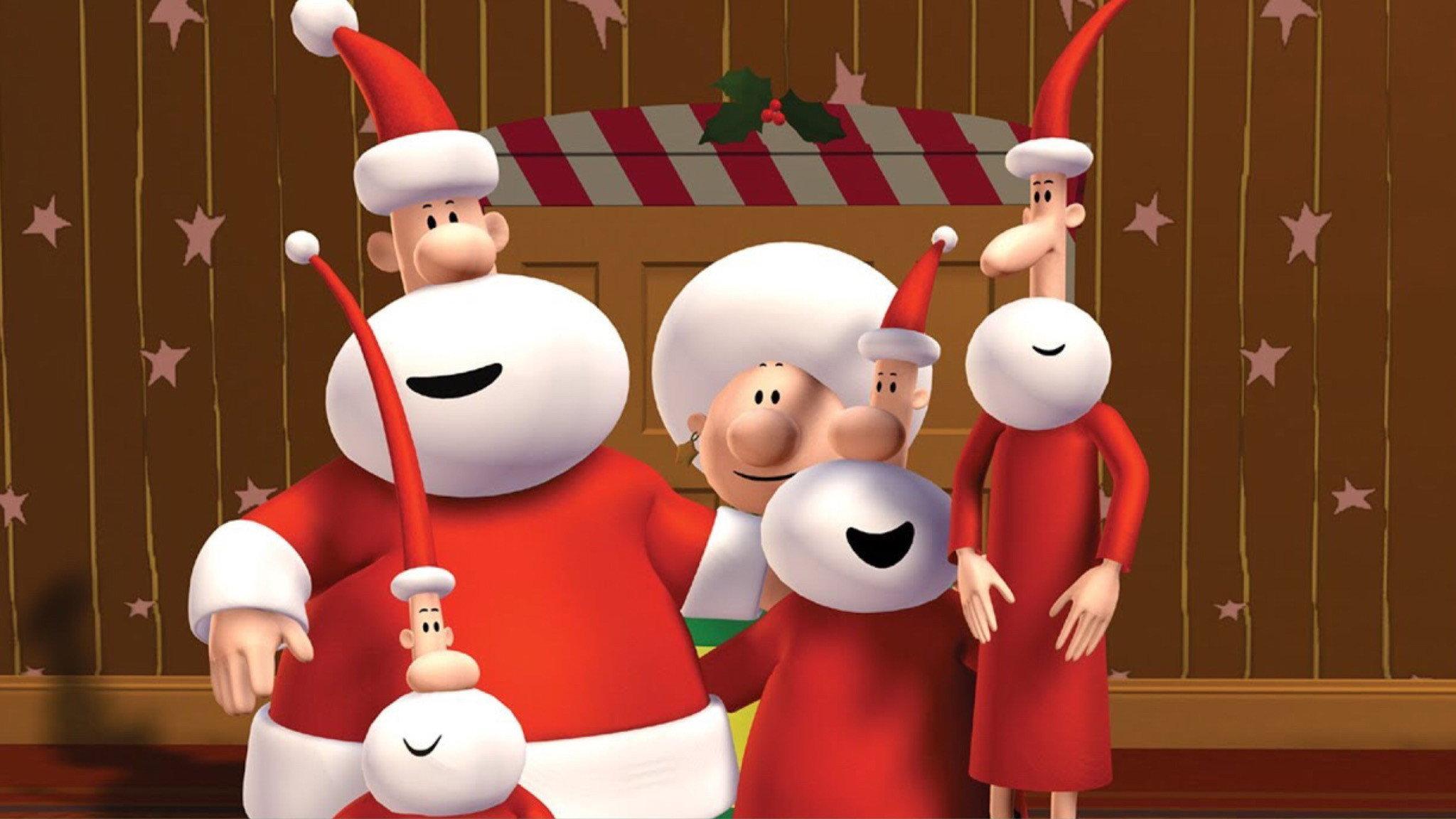 The Santa Claus Brothers 2002 movie scene
