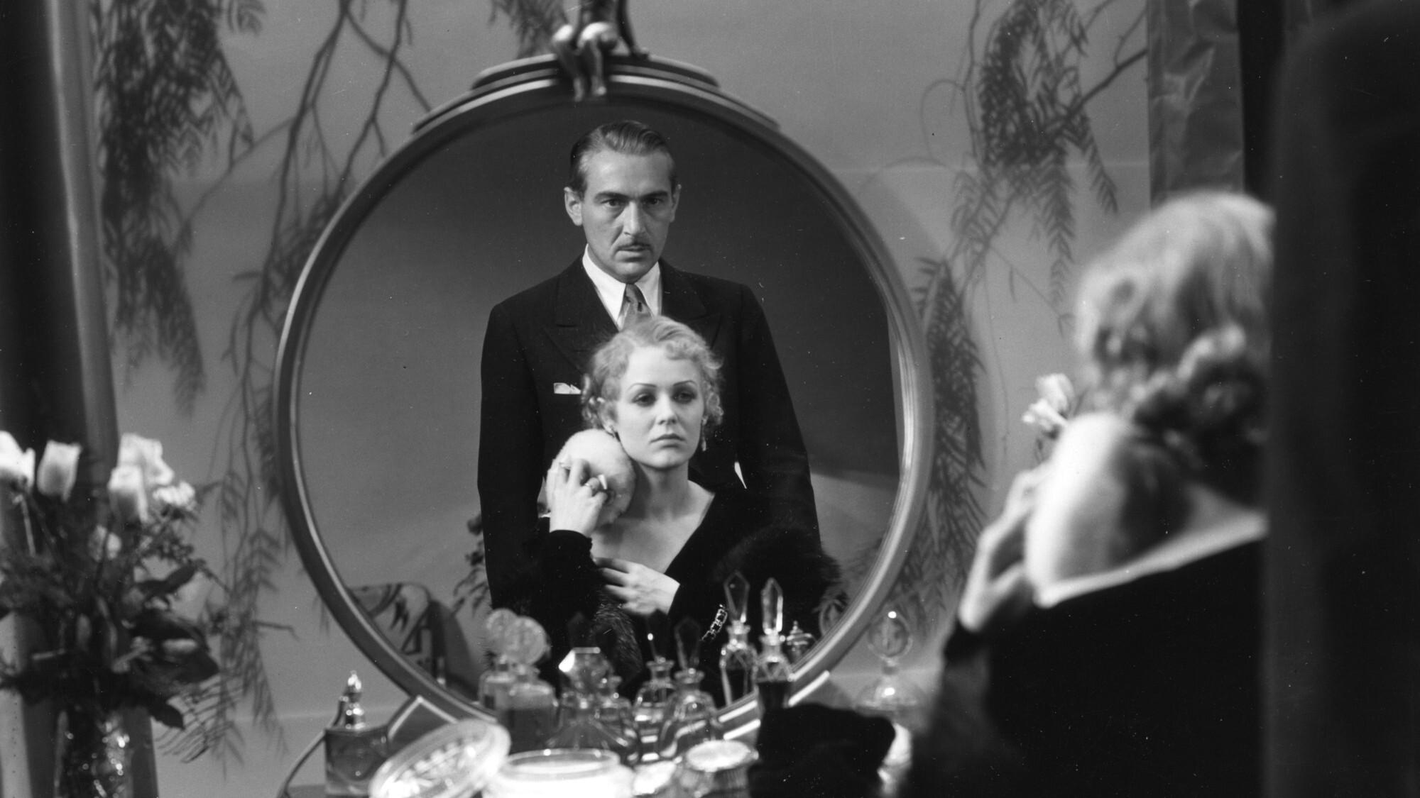 The Kiss Before the Mirror 1933 movie scene