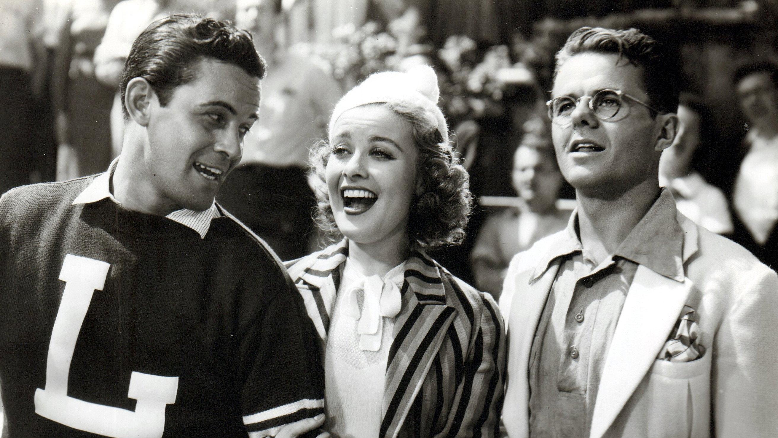 Life Begins in College 1937 movie scene