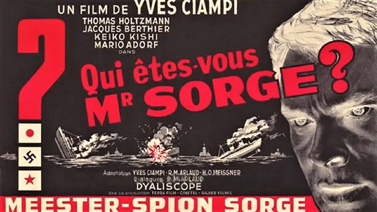 Who Are You, Mr. Sorge? 1961 movie scene