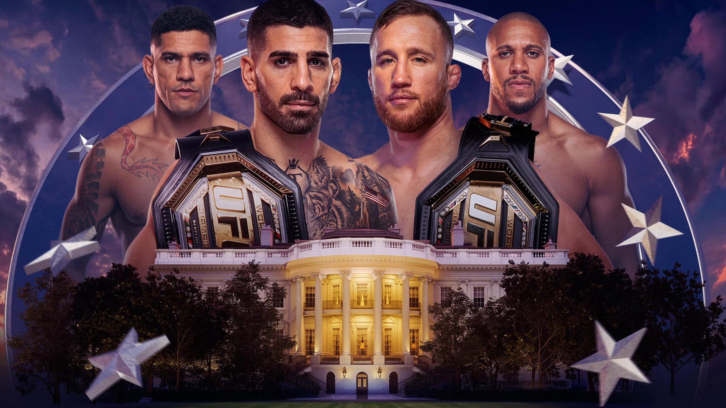 UFC Freedom 250: Topuria vs. Gaethje 2026 movie scene