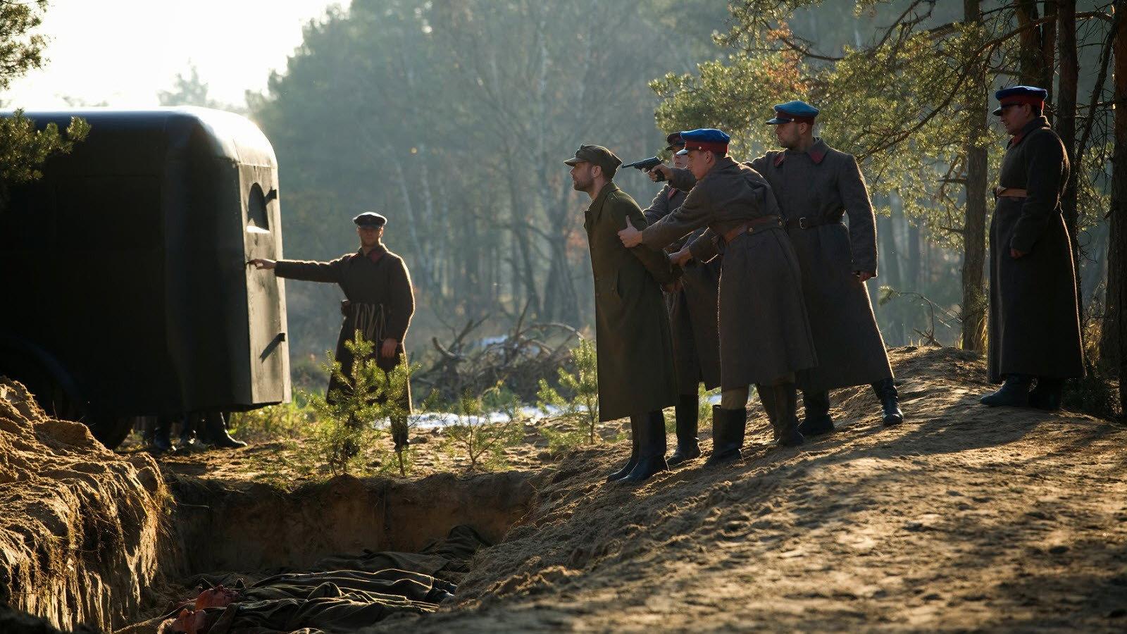 Katyn 2007 movie scene