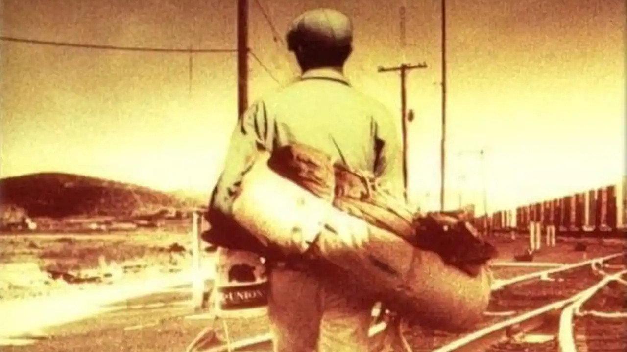 The American Hobo: History of the Railriding Worker 2003 movie scene