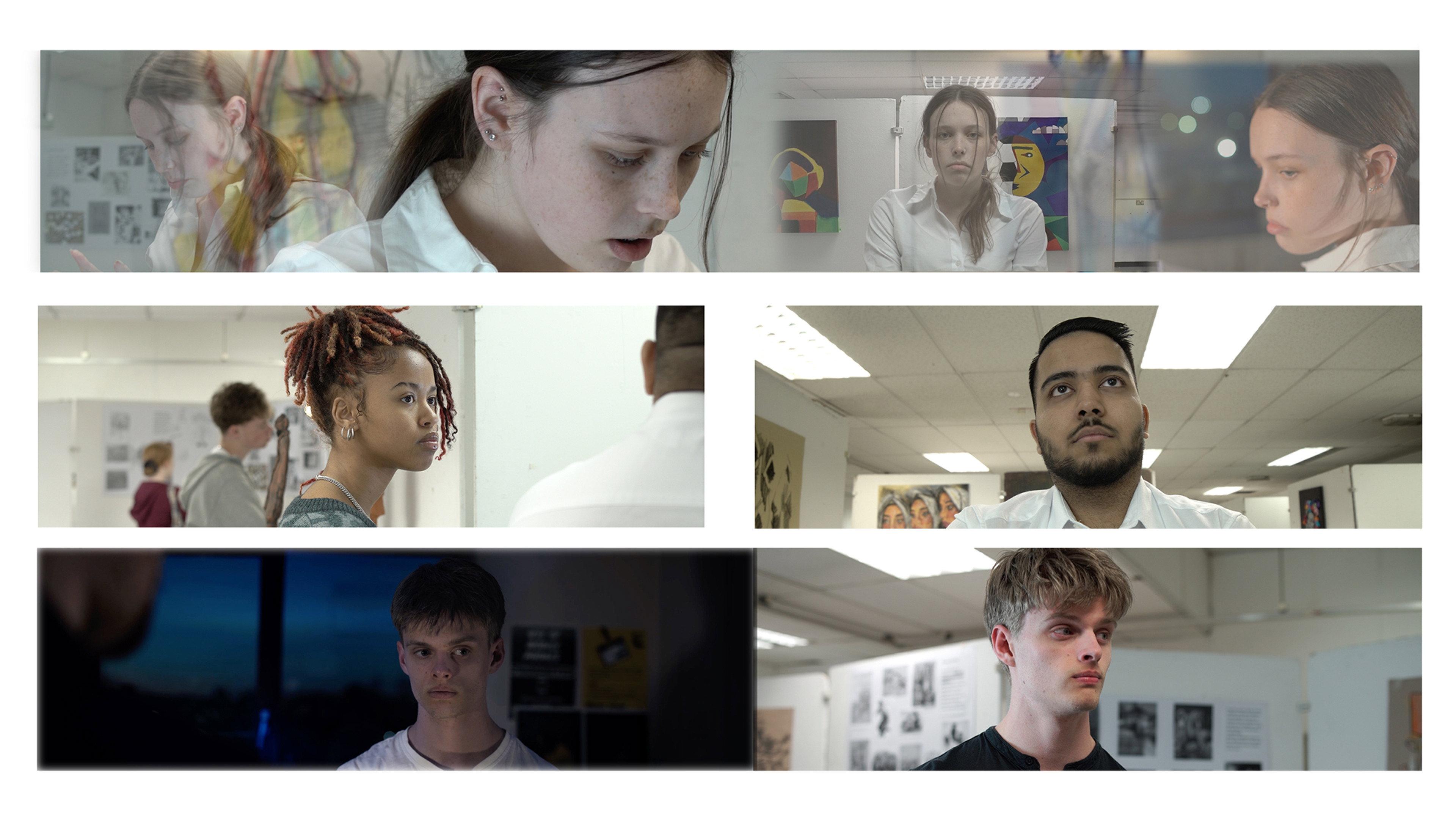 The Silent Canvas 2025 movie scene