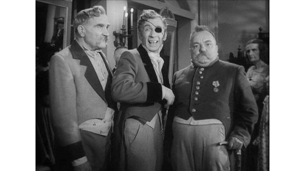How Ivan Ivanovich fell out with Ivan Nikiforovich 1959 movie scene