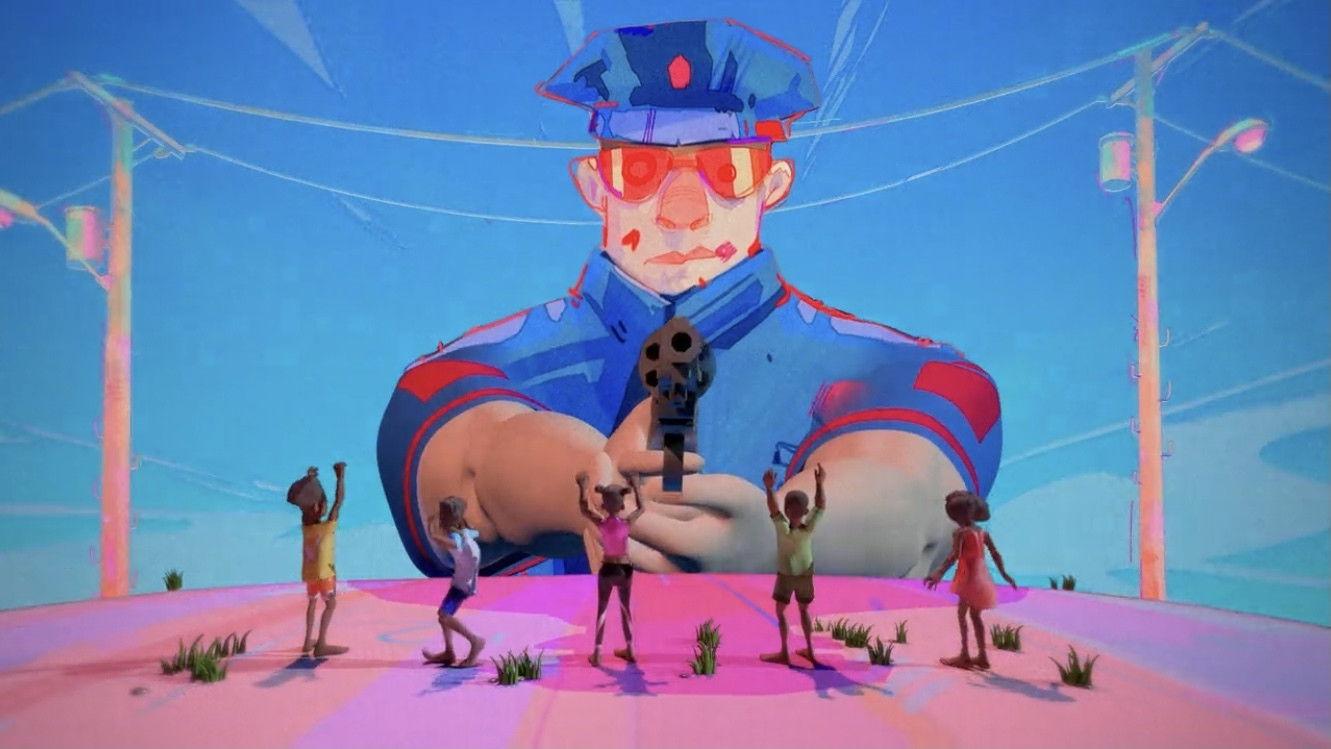 Cops and Robbers 2020 movie scene