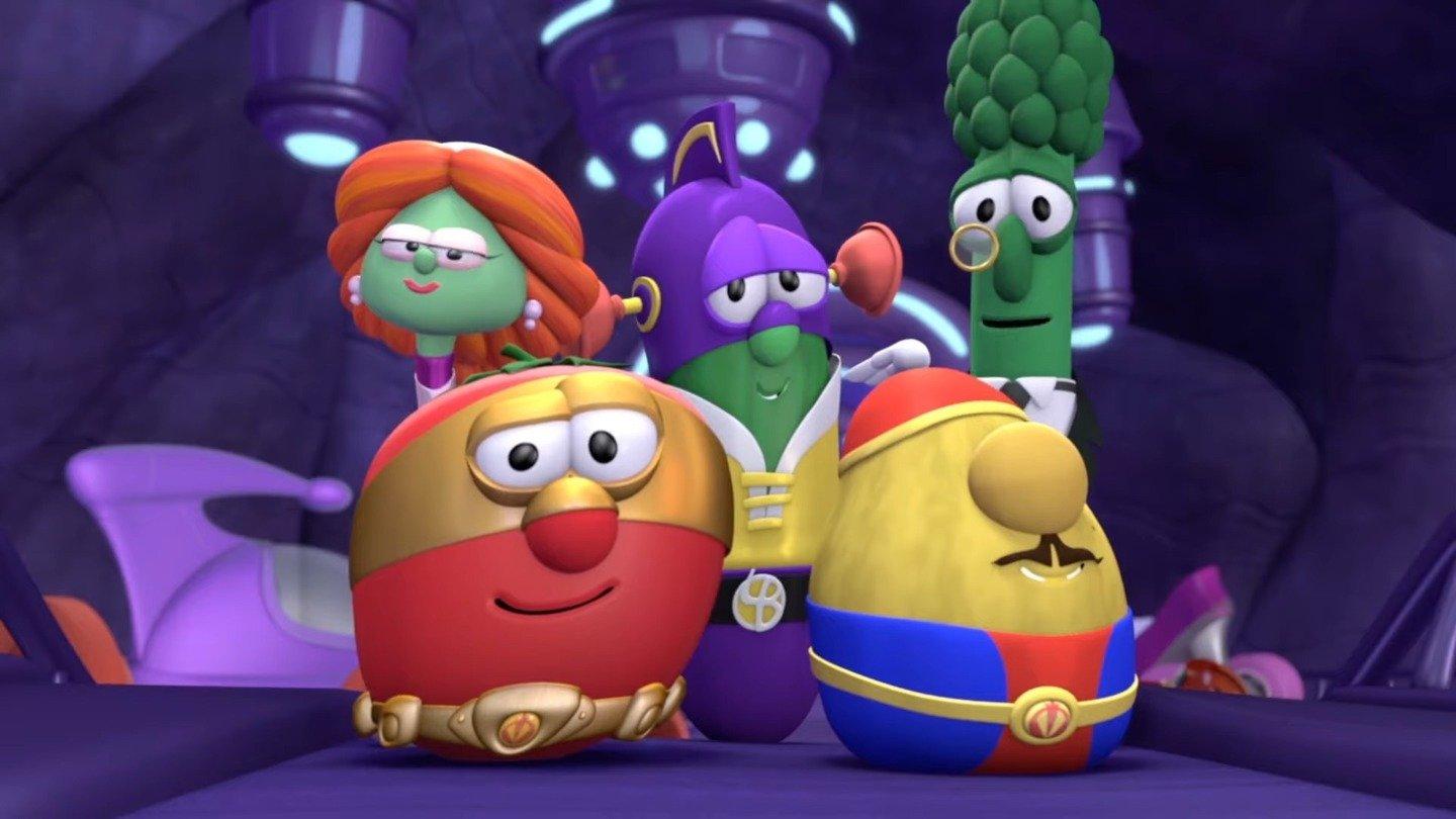VeggieTales: The League of Incredible Vegetables 2012 movie scene